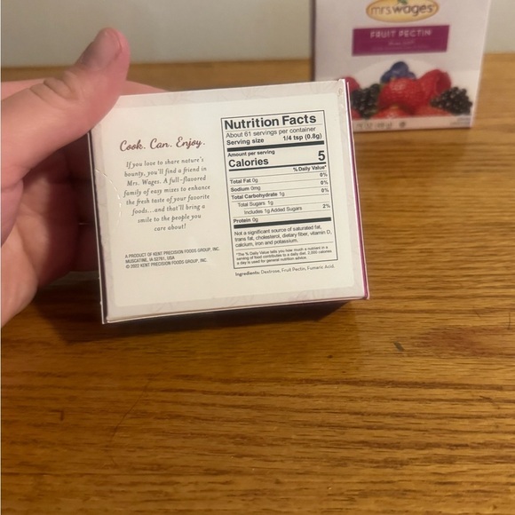 Mrs. Wages Fruit Pectin Home Jell 1.75oz Canning Gel Homemade Jam Set Of 2 - Picture 3 of 3